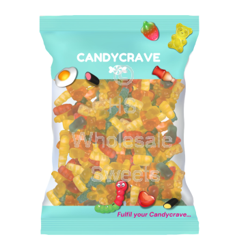 Candycrave Super Value Jelly Bears 1kg