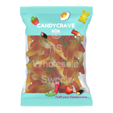 Candycrave Super Value Jelly Worms 1kg