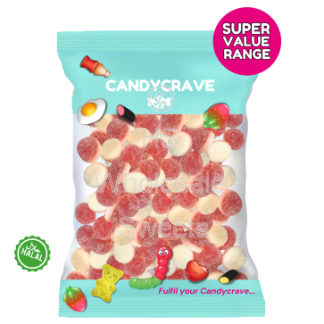 Candycrave Super Value Sugared Pon Pon 1kg