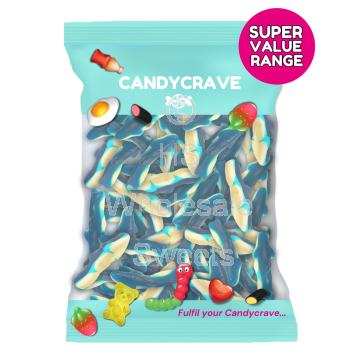 Candycrave Super Value Blue Sharks 1kg