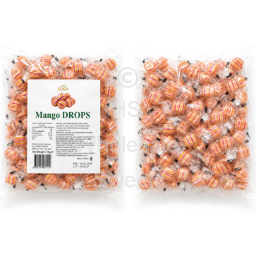 Hard Candy Mango Drops 1kg