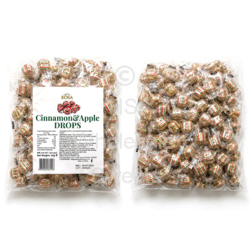 Hard Candy Apple & Cinnamon Drops 1kg