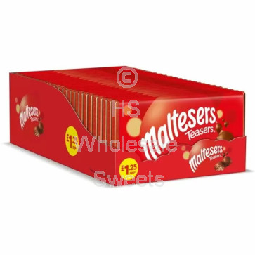 Malteasers Teaser Chocolate Bar 23x100g PMP £1.25