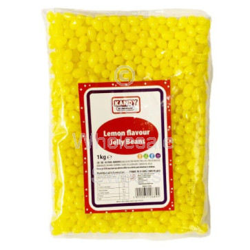 Zed Candy Lemon Single Colour Jelly Beans 1kg