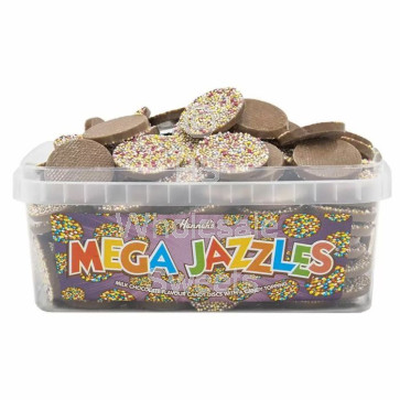 Hannah's Mega Jazzles Milk Chocolate 120 Count 600g 