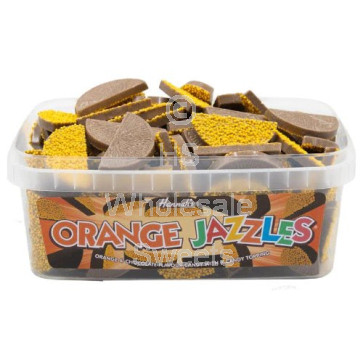 Hannah Orange Jazzles 120 Count Tub