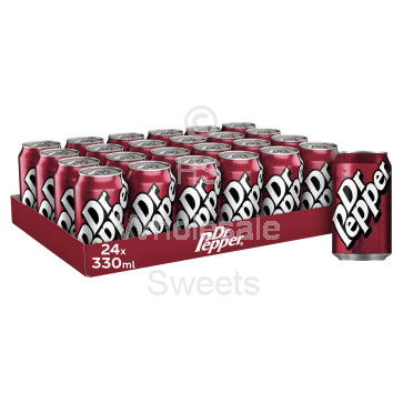 Dr Pepper Cans 24x330ml