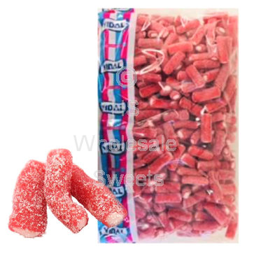 Vidal Vegan Fizzy Strawberry Pencils 3Kg