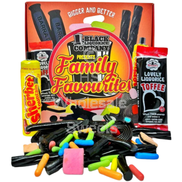 Black Liquorice Company Family Favourites 350g