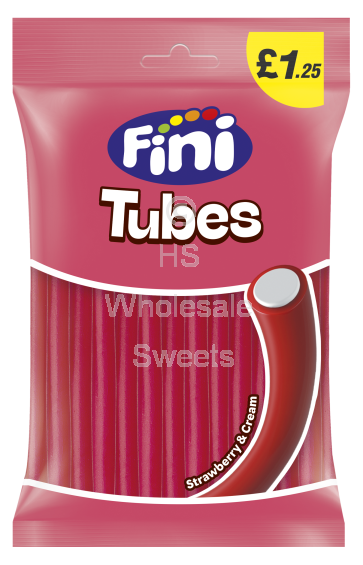 Fini Strawberry Tubes £1.25 PMP 12x140g