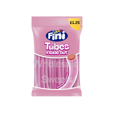 Fini Strawberry Inside Out Tubes £1.25 PMP 12x140g