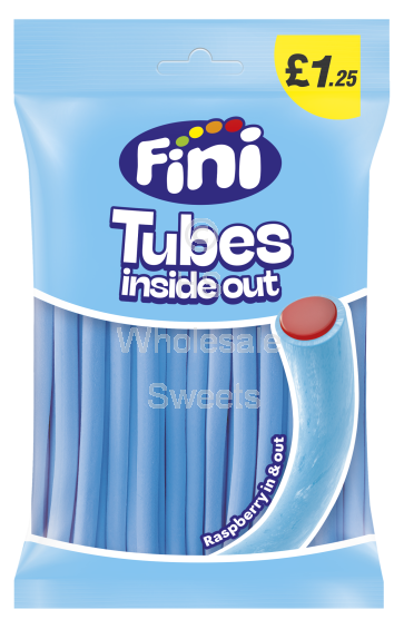 Fini Raspberry Inside Out Tubes £1.25 PMP 12x140g