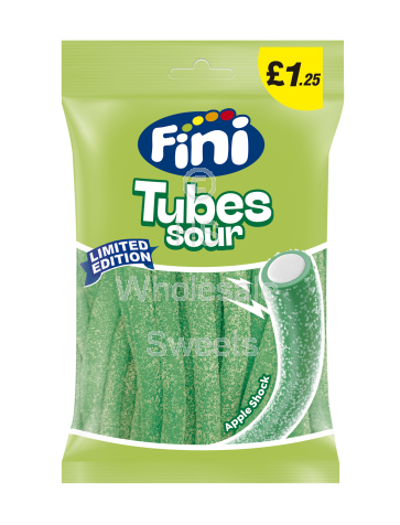 Fini Sour Apple Tubes £1.25 PMP 12x140g