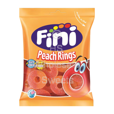 Fini Halal Fizzy Peach Rings 12x75g
