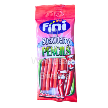 Fini Halal Strawberry Pencils 12x75g