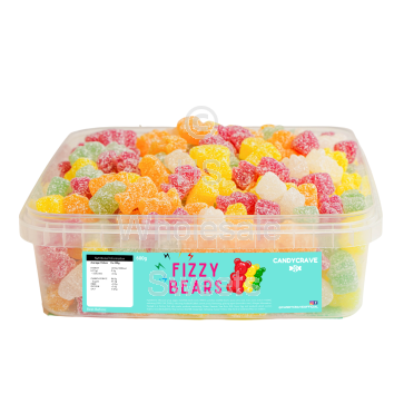 Candycrave Fizzy Bears Tub 600g
