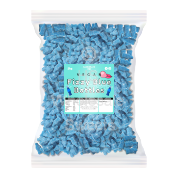 Candycrave Vegan Fizzy Blue Bottles 2kg