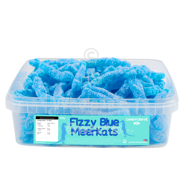 Candycrave Fizzy Blue Meerkats Tub 600g