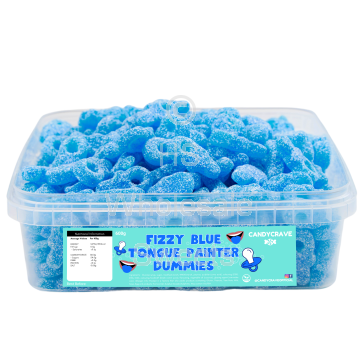 Candycrave Fizzy Blue Tongue Painter Dummies Tub 600g