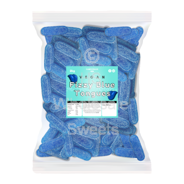 Candycrave Vegan Fizzy Blue Tongues 2kg