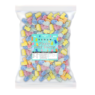 Candycrave Vegan Fizzy Mini Bears 2kg