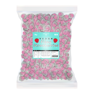 Candycrave Vegan Fizzy Strawberry 2kg