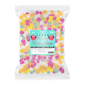 Candycrave Vegan Fizzy Tongues 2kg