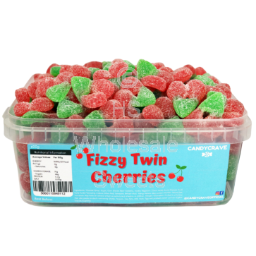 Candycrave Fizzy Cherries Tub 600g