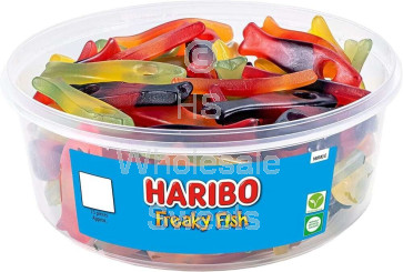 Haribo Freaky Fish Tub 75 COUNT