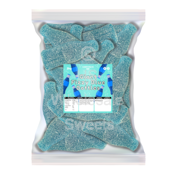 Candycrave Giant Fizzy Blue Bottles 2kg