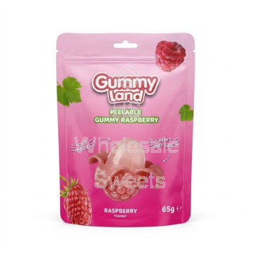 Gummy Land Peelable Raspberry 12x65g