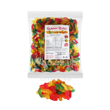 Gummy Rush Gummy Worms 1kg