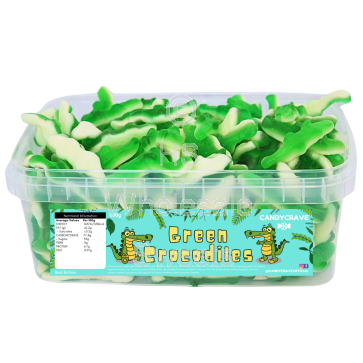 Candycrave Green Crocodiles Tub 600g