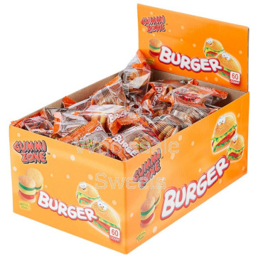 Gummi Zone Gummy Burger 60 COUNT