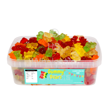 Candycrave Gummy Bears Tub 600g