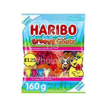 Haribo Groovy Goats 12x160g PMP £1.25