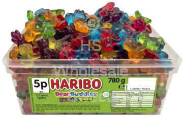 Haribo Bear Buddies Tub 120 COUNT