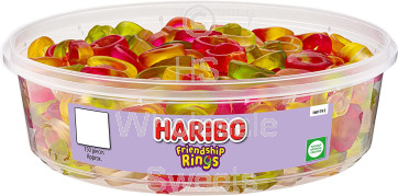 Haribo Tub Friendship Rings 480g