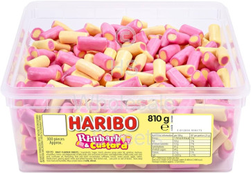 Haribo Rhubarb & Custard Tub 810g