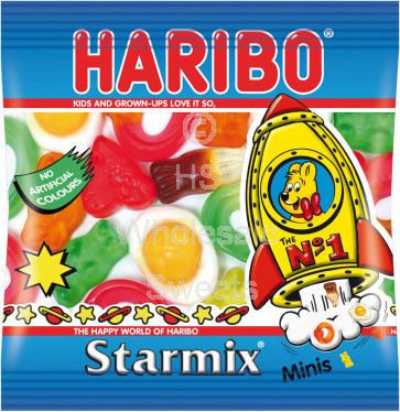 Haribo Starmix Mini Bags 100 COUNT