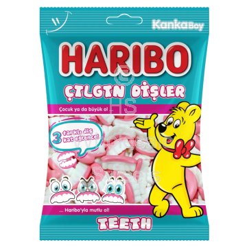 Haribo Halal Teeth 24x80g