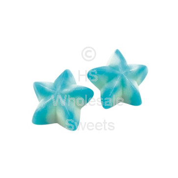 Damel Blue Raspberry Twist Stars 1kg