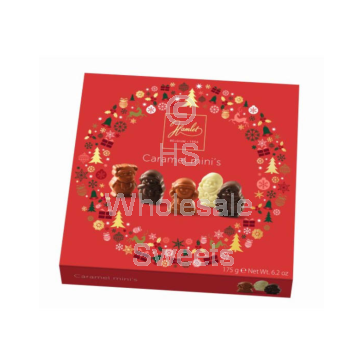 Hamlet Box Caramel Minis Winter Red 175g