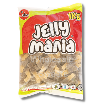 Jake Jelly Mania Sour Cola Bottles