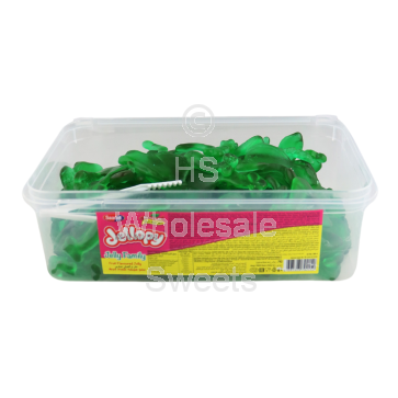 Jellopy Halal Jelly Frogs Tub 900g