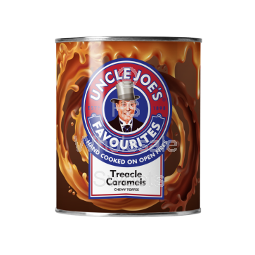 Uncle Joes Treacle Caramels Tin