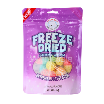 Polar Bear Freeze Dried Gummy Worm 8 x 35g