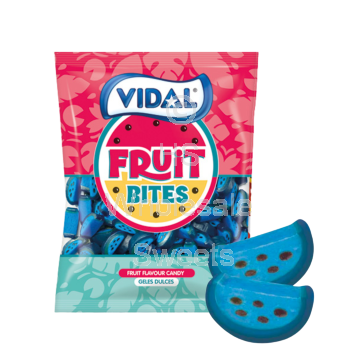 Vidal Liquorice Blue Raspberry Slice 1.5Kg