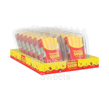 Yammiez Sour Mallow Fries 12x44g