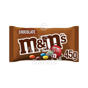 M&Ms Milk Chocolate Bites Bag 24x45g